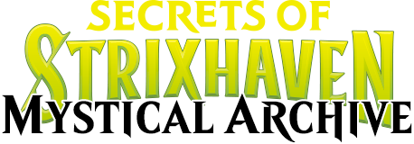 Secrets of Strixhaven Mystical Archive logo