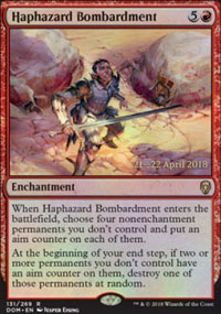 Haphazard Bombardment - Prerelease Promos