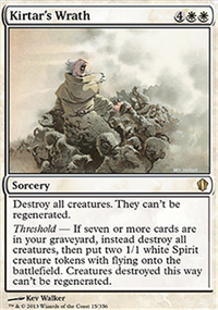 Kirtar's Wrath - Commander 2013