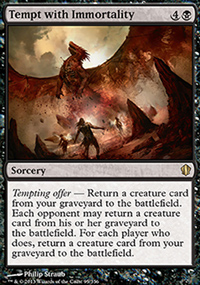 Tempt with Immortality - Commander 2013