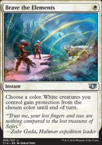 Brave the Elements - Commander 2014