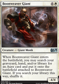 Boonweaver Giant - Magic 2015