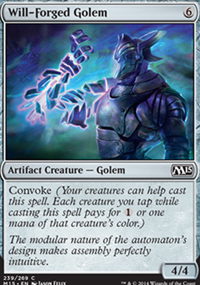 Will-Forged Golem - Magic 2015