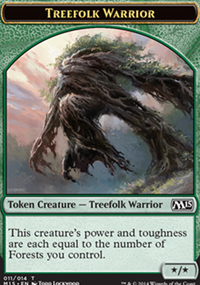 Treefolk Warrior - Magic 2015