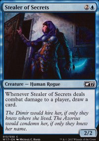 Stealer of Secrets - Welcome Deck 2017