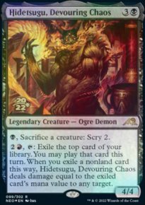 Hidetsugu, Devouring Chaos - Prerelease Promos
