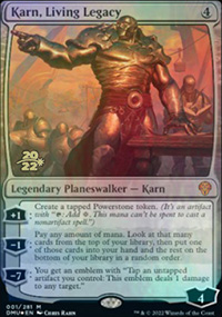 Karn, Living Legacy - Prerelease Promos