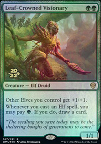 Leaf-Crowned Visionary - Prerelease Promos