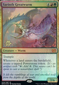 Sarinth Greatwurm - Prerelease Promos