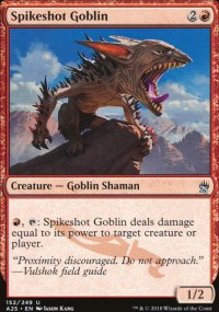 Spikeshot Goblin - Masters 25