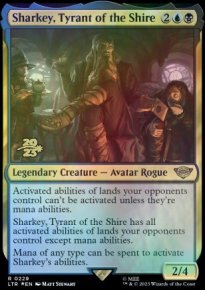 Sharkey, Tyrant of the Shire - Prerelease Promos