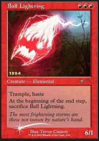 Ball Lightning - Magic: The Gathering's 30th Anniversary Promos