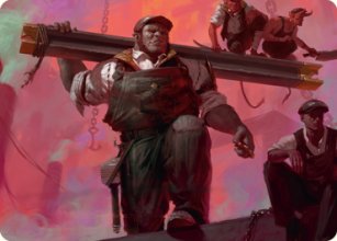 The Beamtown Bullies - Art 1 - Streets of New Capenna - Art Series