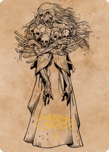Myrkul, Lord of Bones - Art 4 - Commander Legends: Battle for Baldur's Gate - Art Series