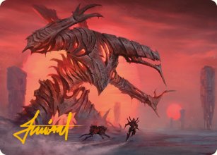 Red Sun's Twilight - Art 2 - Phyrexia: All Will Be One - Art Series