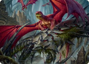 Hoarding Broodlord - Art 1 - March of the Machine - Art Series