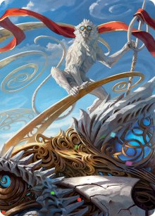 Ragavan, Nimble Pilferer - Art 1 - March of the Machine - Art Series