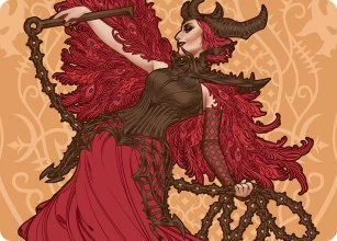 Judith, the Scourge Diva - Art 1 - March of the Machine - Art Series