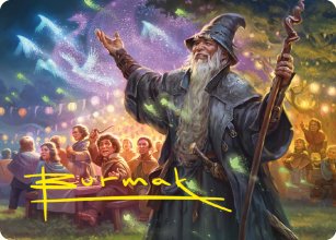 Gandalf, Friend of the Shire - Art 2 - The Lord of the Rings - Art Series