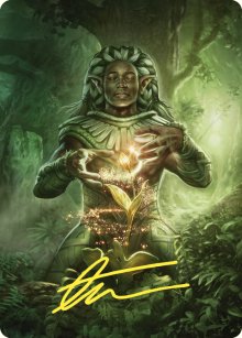 Elvish Mystic - Art 2 - Commander Masters - Art Series