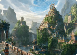 Clifftop Retreat - Art 1 - The Lost Caverns of Ixalan  - Art Series
