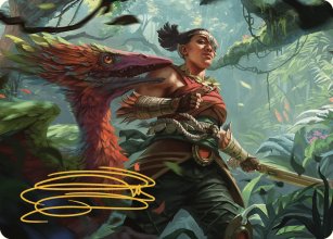 Wayta, Trainer Prodigy - Art 2 - The Lost Caverns of Ixalan  - Art Series