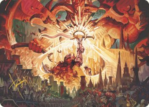 Warleader's Call - Art 2 - Murders at Karlov Manor - Art Series