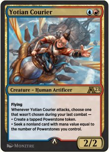 Yotian Courier - Alchemy: Exclusive Cards