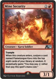 Mine Security - Alchemy: Exclusive Cards
