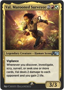 Val, Marooned Surveyor - Alchemy: Exclusive Cards