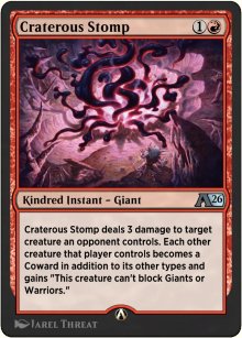 Craterous Stomp - Alchemy: Exclusive Cards