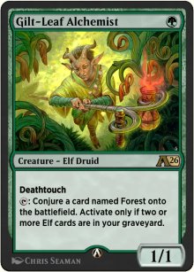 Gilt-Leaf Alchemist - Alchemy: Exclusive Cards