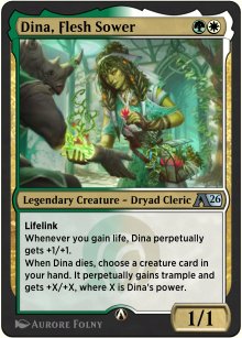 Dina, Flesh Sower - Alchemy: Exclusive Cards