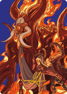 Phlage, Titan of Fire's Fury - Art 2 - Modern Horizons III - Art Series