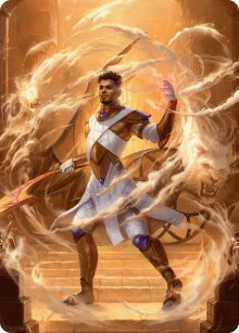 Basri, Tomorrow's Champion - Art 1 - Aetherdrift - Art Series