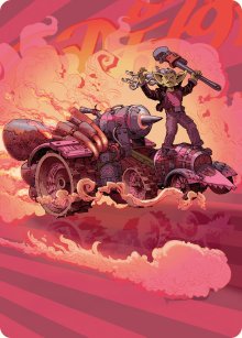 Burner Rocket - Art 1 - Aetherdrift - Art Series