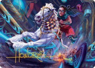 Gilded Ghoda - Art 2 - Aetherdrift - Art Series