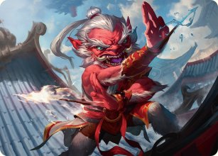 Devoted Duelist - Art 1 - Tarkir: Dragonstorm - Art Series