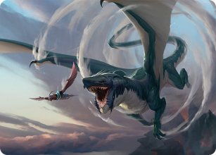 Whirlwing Stormbrood - Art 1 - Tarkir: Dragonstorm - Art Series