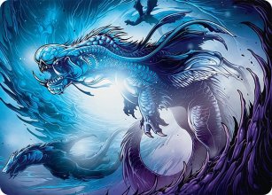 Roiling Dragonstorm - Art 1 - Tarkir: Dragonstorm - Art Series