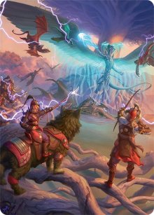 All-Out Assault - Art 3 - Tarkir: Dragonstorm - Art Series