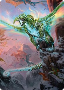 Ureni of the Unwritten - Art 1 - Tarkir: Dragonstorm - Art Series