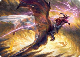 Stormscale Scion - Art 2 - Tarkir: Dragonstorm - Art Series