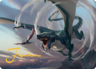 Whirlwing Stormbrood - Art 2 - Tarkir: Dragonstorm - Art Series