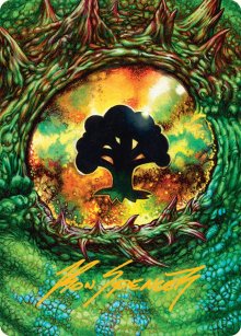 Forest - Art 2 - Tarkir: Dragonstorm - Art Series