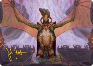 Kheru Goldkeeper - Art 2 - Tarkir: Dragonstorm - Art Series