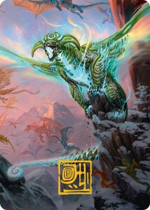 Ureni of the Unwritten - Art 2 - Tarkir: Dragonstorm - Art Series