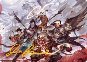 Will of the Jeskai - Art 2 - Tarkir: Dragonstorm - Art Series