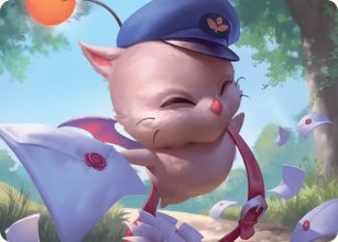 Delivery Moogle - Art 1 - Final Fantasy - Art Series