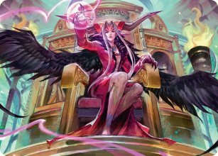 Sorceress's Schemes - Art 1 - Final Fantasy - Art Series